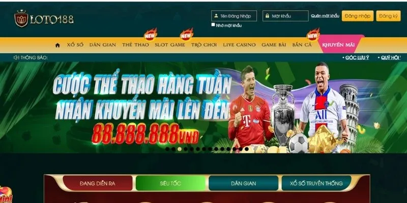Giới thiệu Loto188 sở hữu nhiều tính năng thú vị